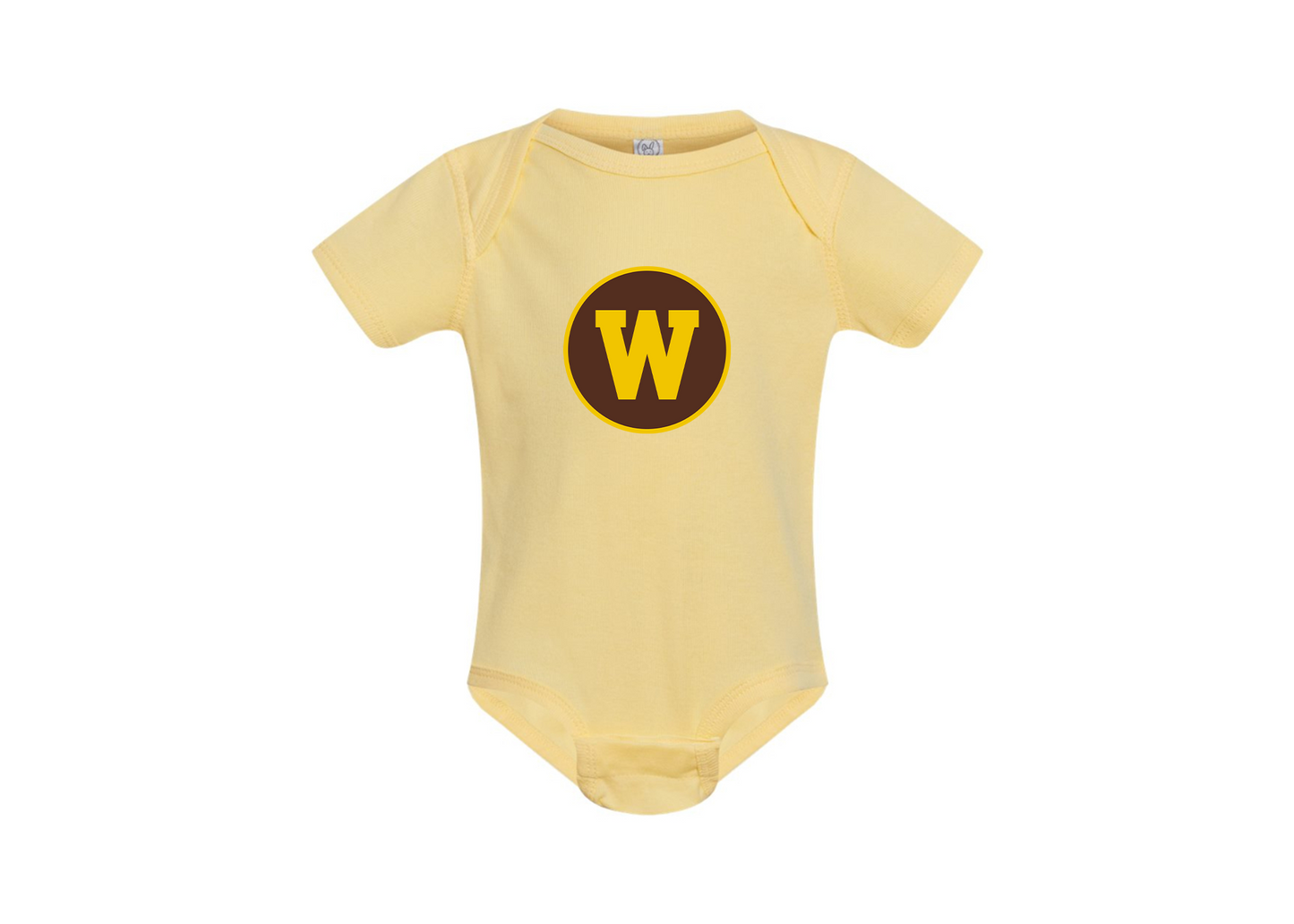 Western Michigan Broncos Rabbit Skins Infant Baby Rib Bodysuit