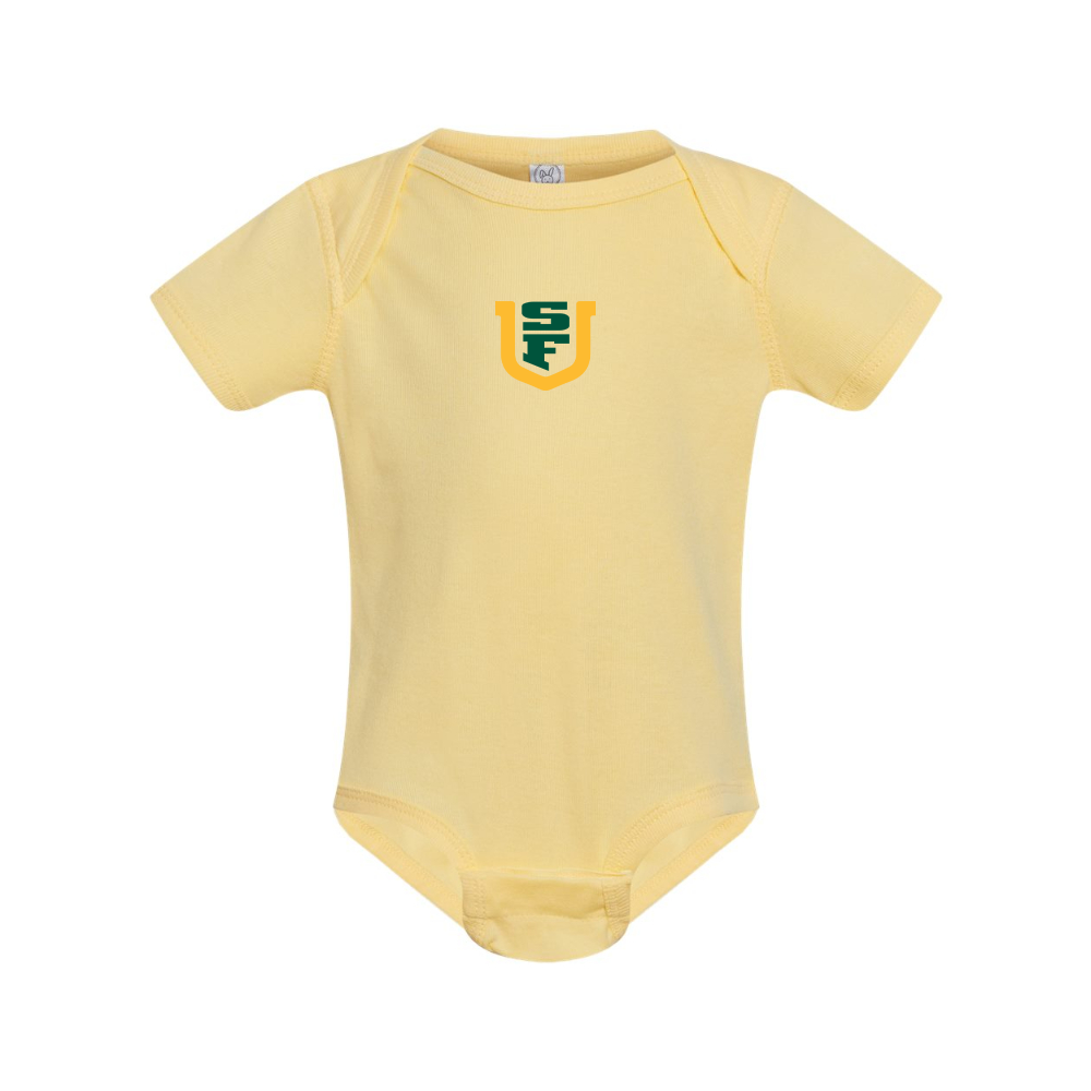 San Francisco Dons Logo Rabbit Skins Infant Baby Rib Bodysuit