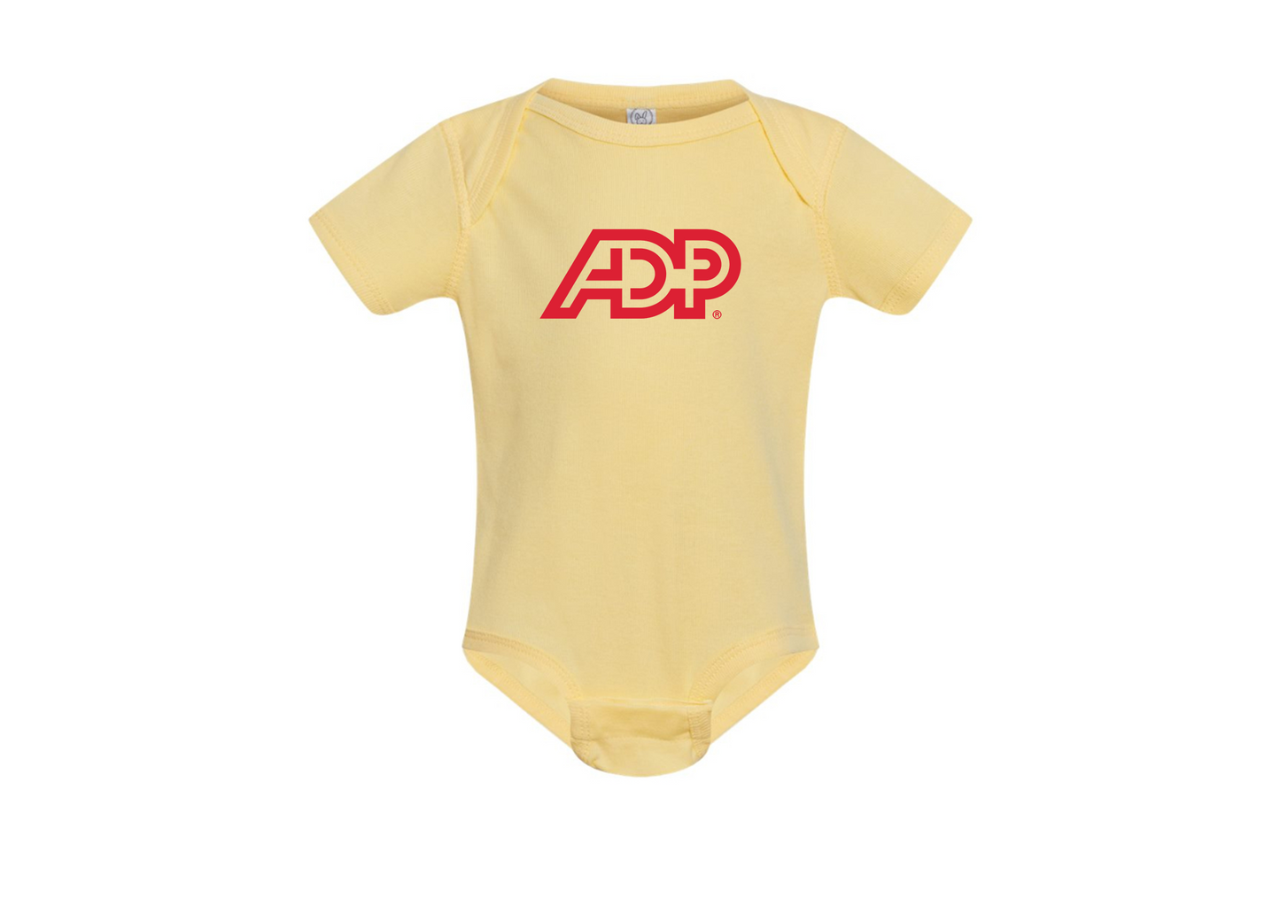 ADP Logo  Rabbit Skins Infant Baby Rib Bodysuit