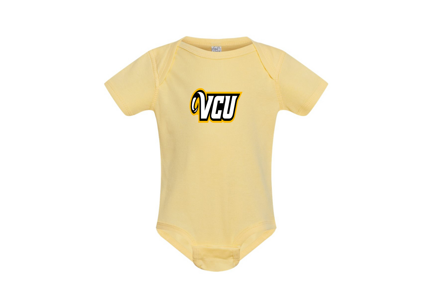 Virginia Commonwealth Rams Rabbit Skins Infant Baby Rib Bodysuit