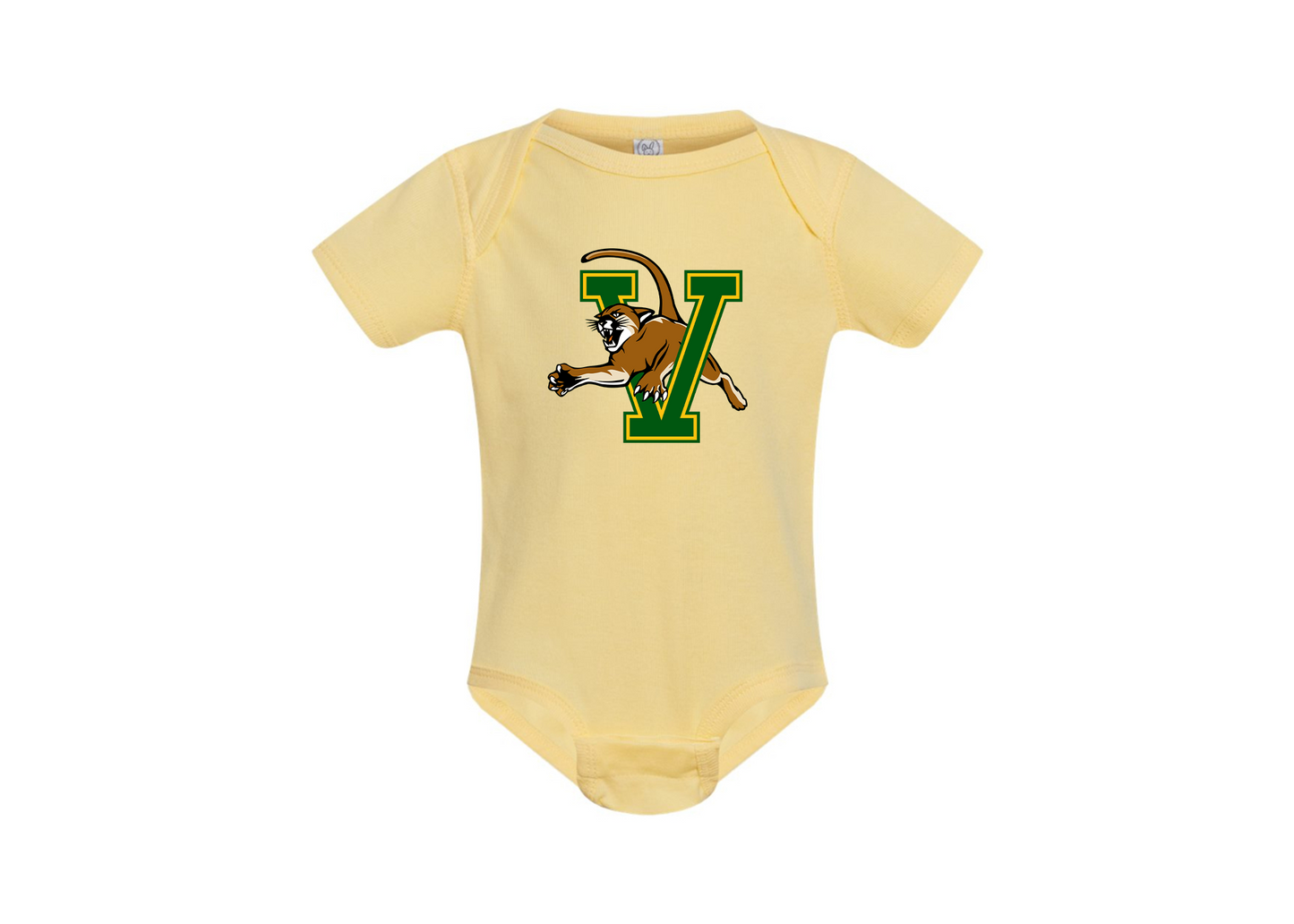 Vermont Catamounts Rabbit Skins Infant Baby Rib Bodysuit