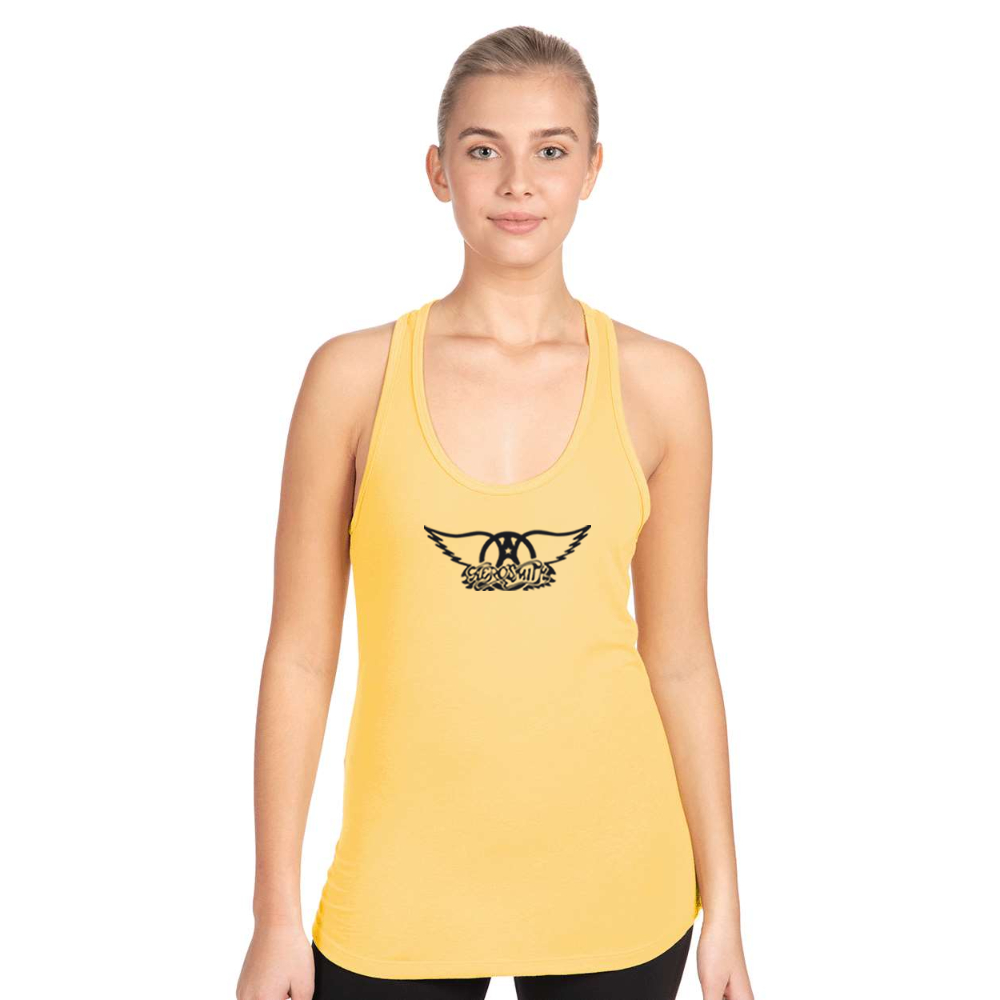 Women's Aerosmith Logo Next Level Ideal Racerback Tank