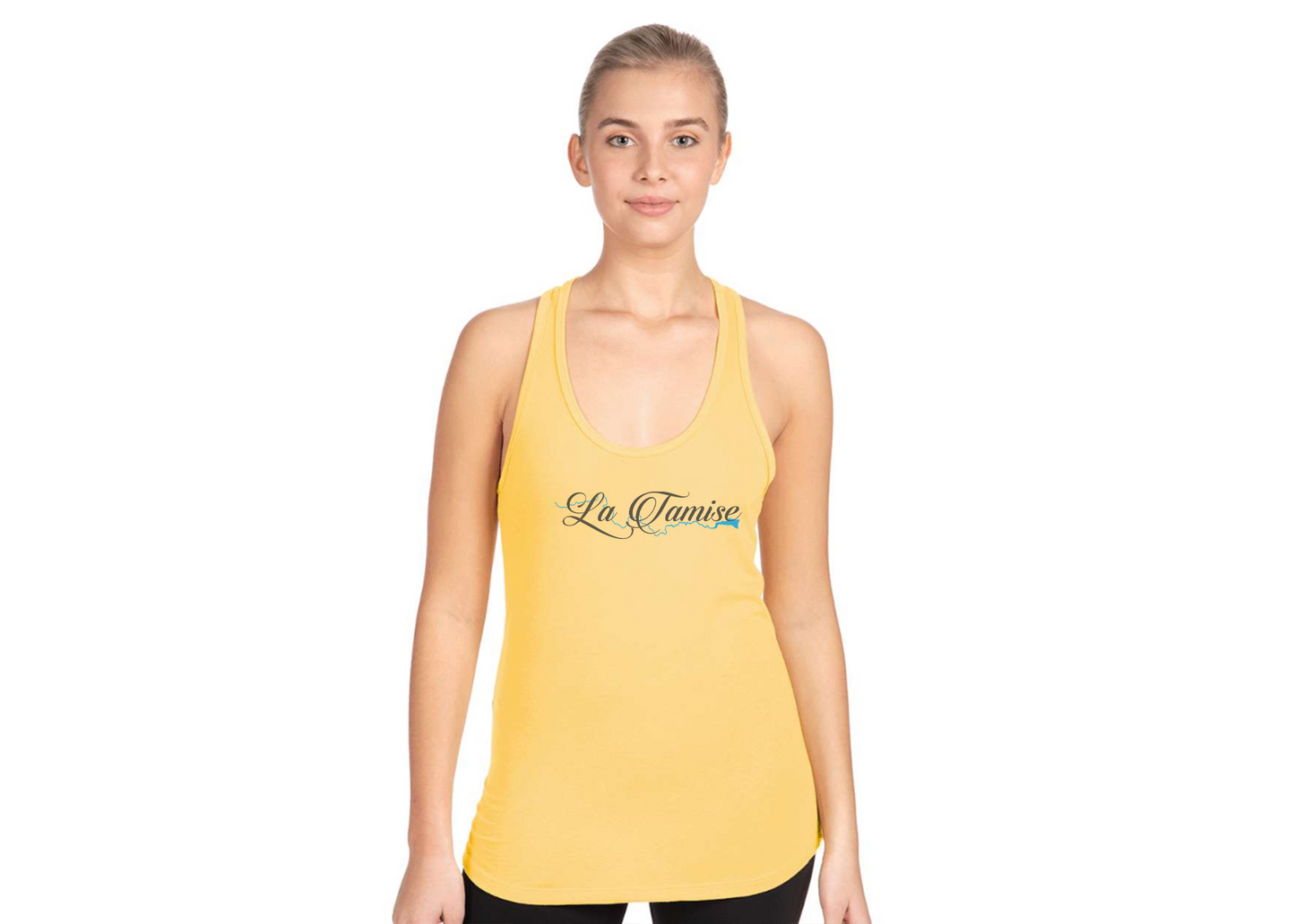 Women's La Tamise Logo Next Level Ideal Racerback Tank