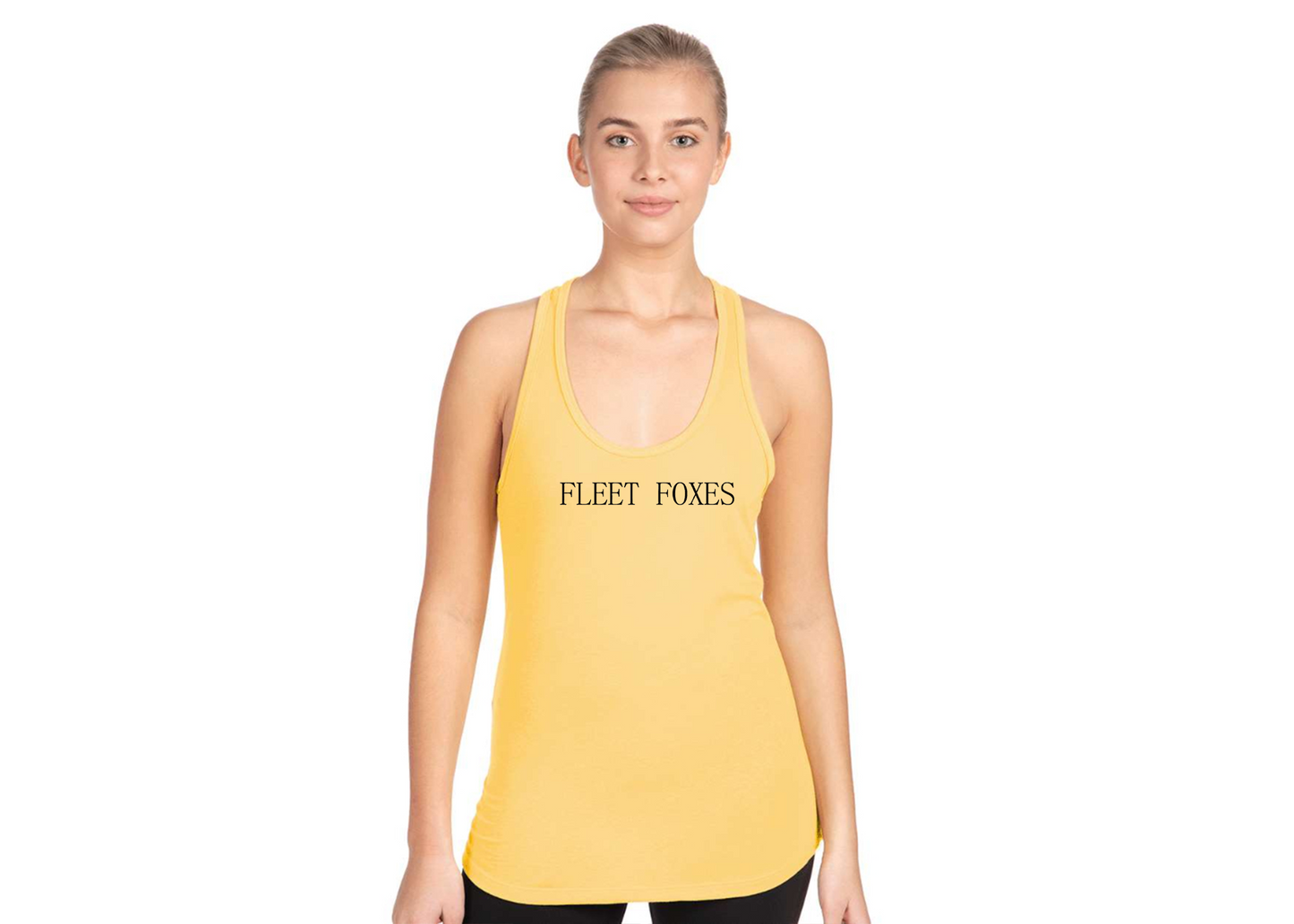 Women's Fleet Foxes Logo Next Level Ideal Racerback Tank