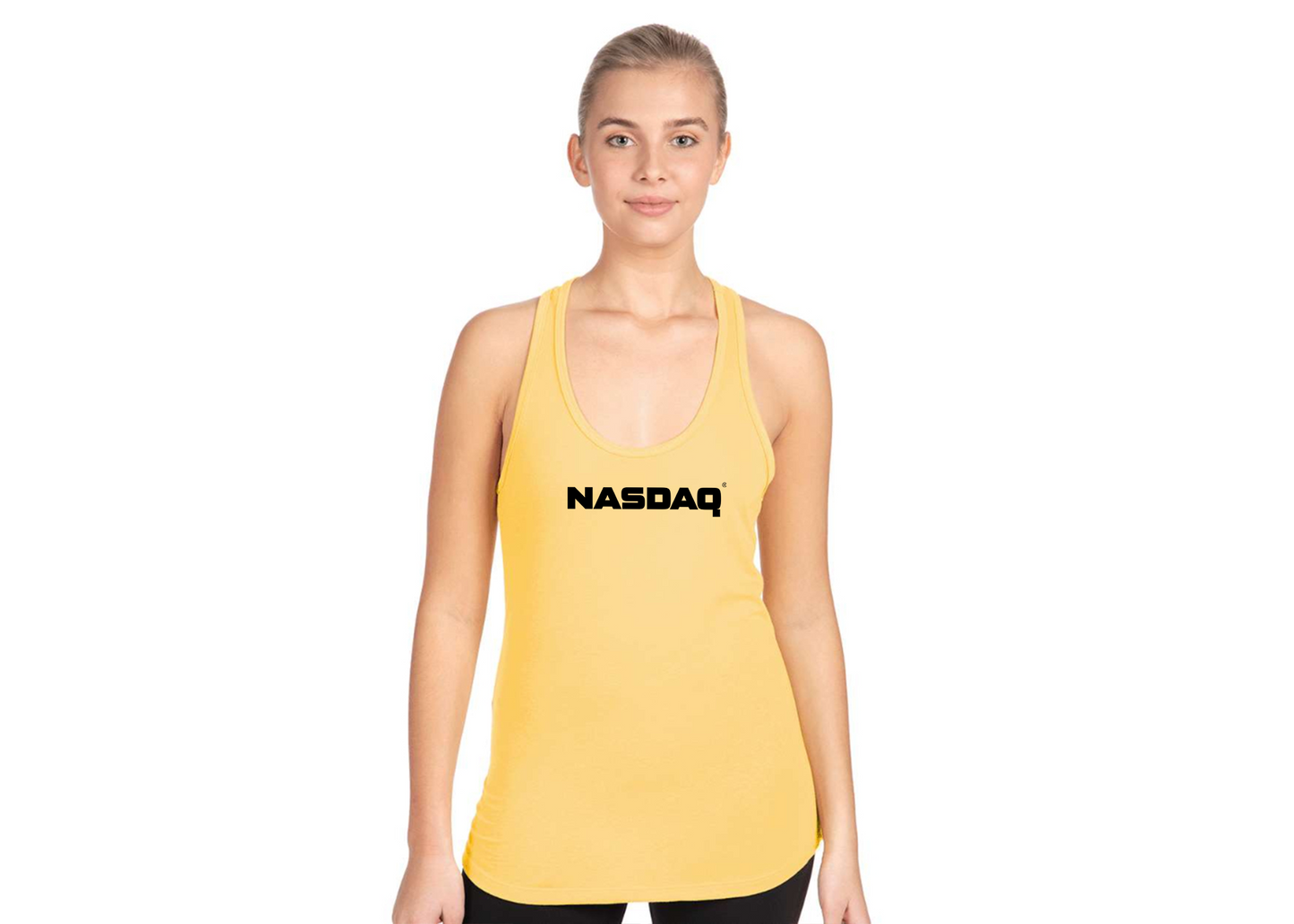 Women's Nasdaq Logo Next Level Ideal Racerback Tank
