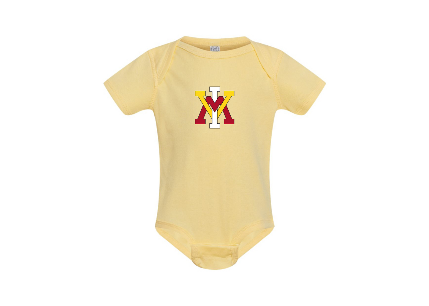 VMI Keydets Rabbit Skins Infant Baby Rib Bodysuit