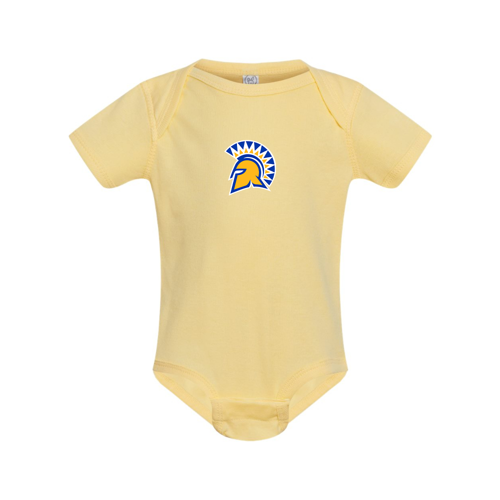 San Jose State Spartans Logo Rabbit Skins Infant Baby Rib Bodysuit