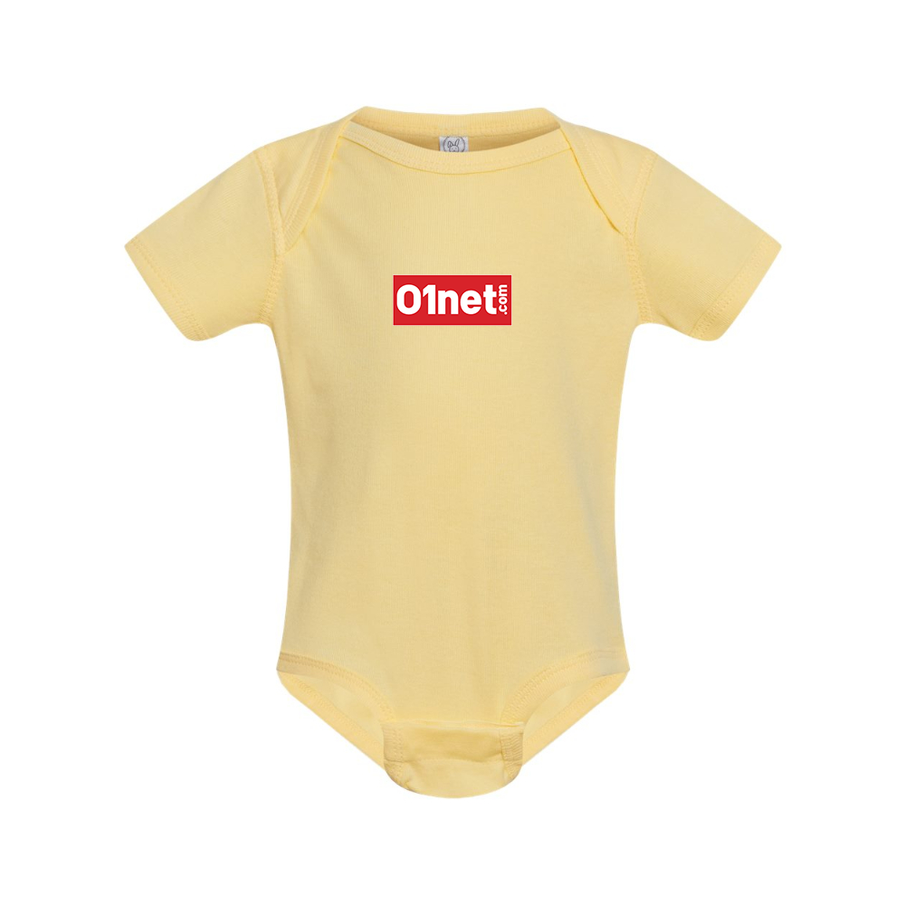 01net Logo  Rabbit Skins Infant Baby Rib Bodysuit