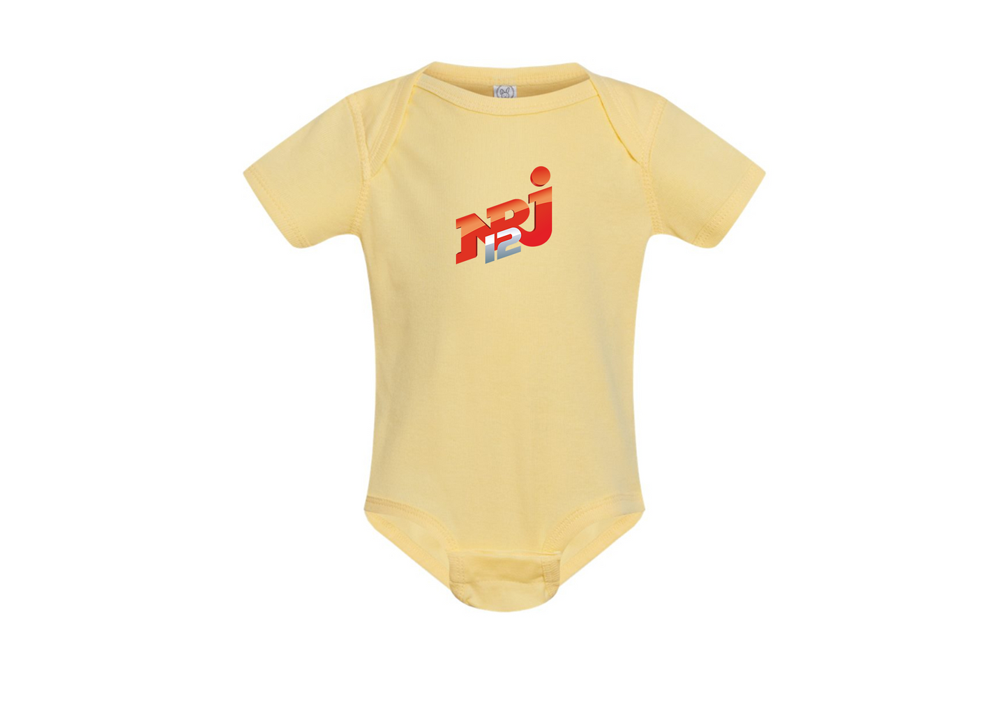 NRJ 12 Logo Rabbit Skins Infant Baby Rib Bodysuit