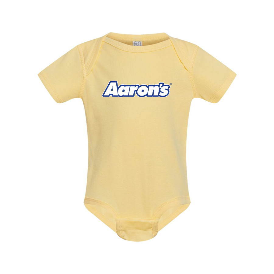 Aaron_s Logo Rabbit Skins Infant Baby Rib Bodysuit