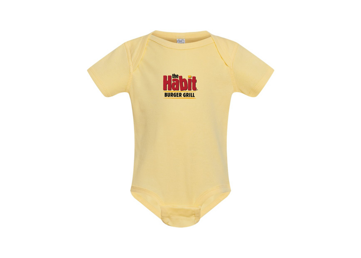 The Habit Burger Grill Rabbit Skins Infant Baby Rib Bodysuit