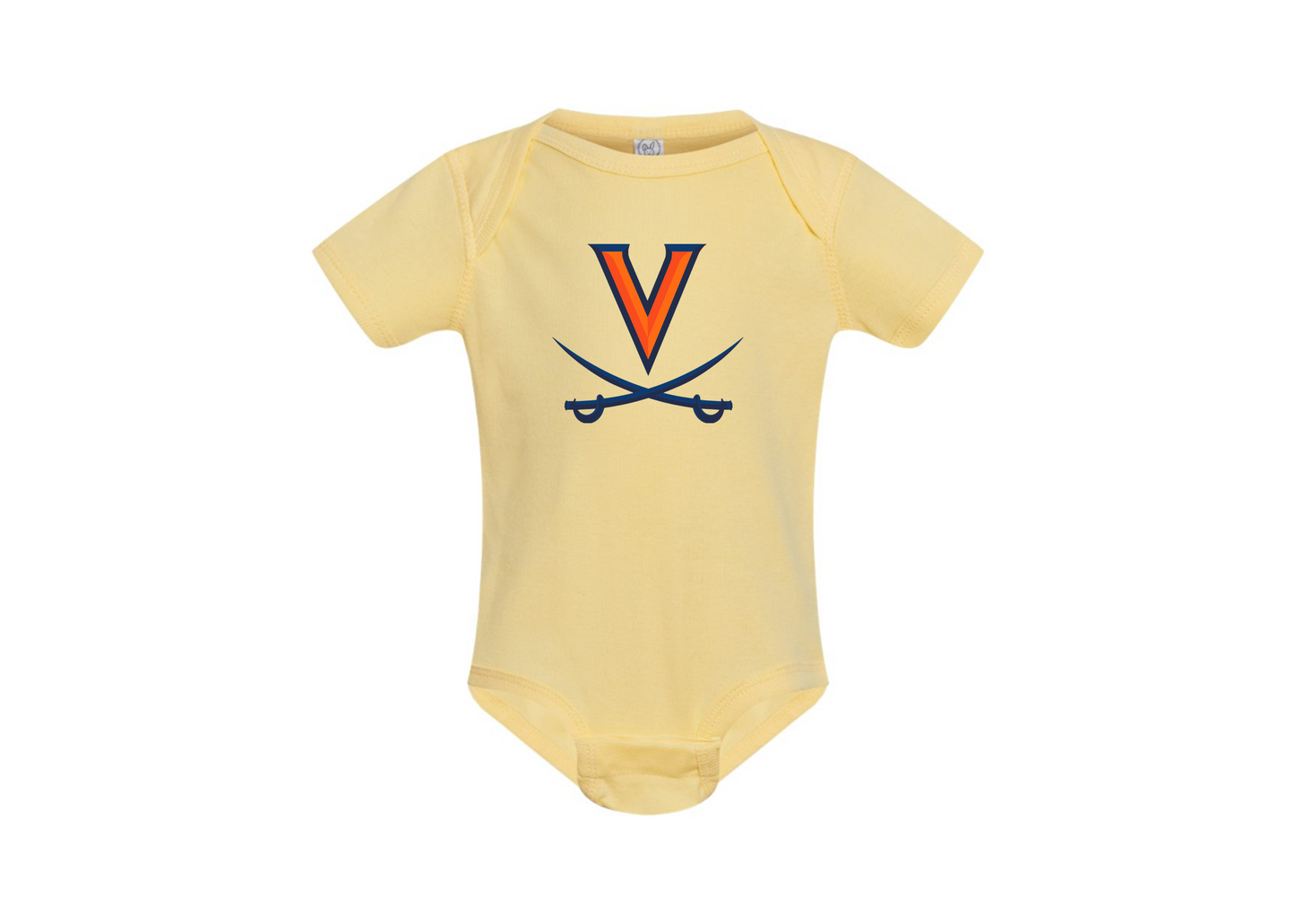 Virginia Cavaliers Rabbit Skins Infant Baby Rib Bodysuit