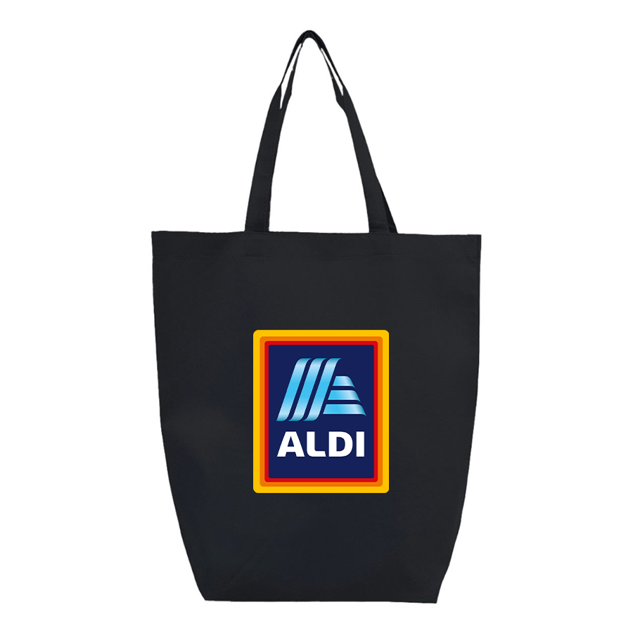 Aldi Logo Q-Tees Non-Woven Gusset Bottom Tote