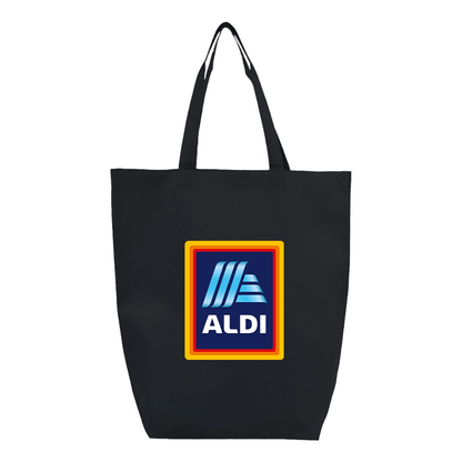 Aldi Logo Q-Tees Non-Woven Gusset Bottom Tote