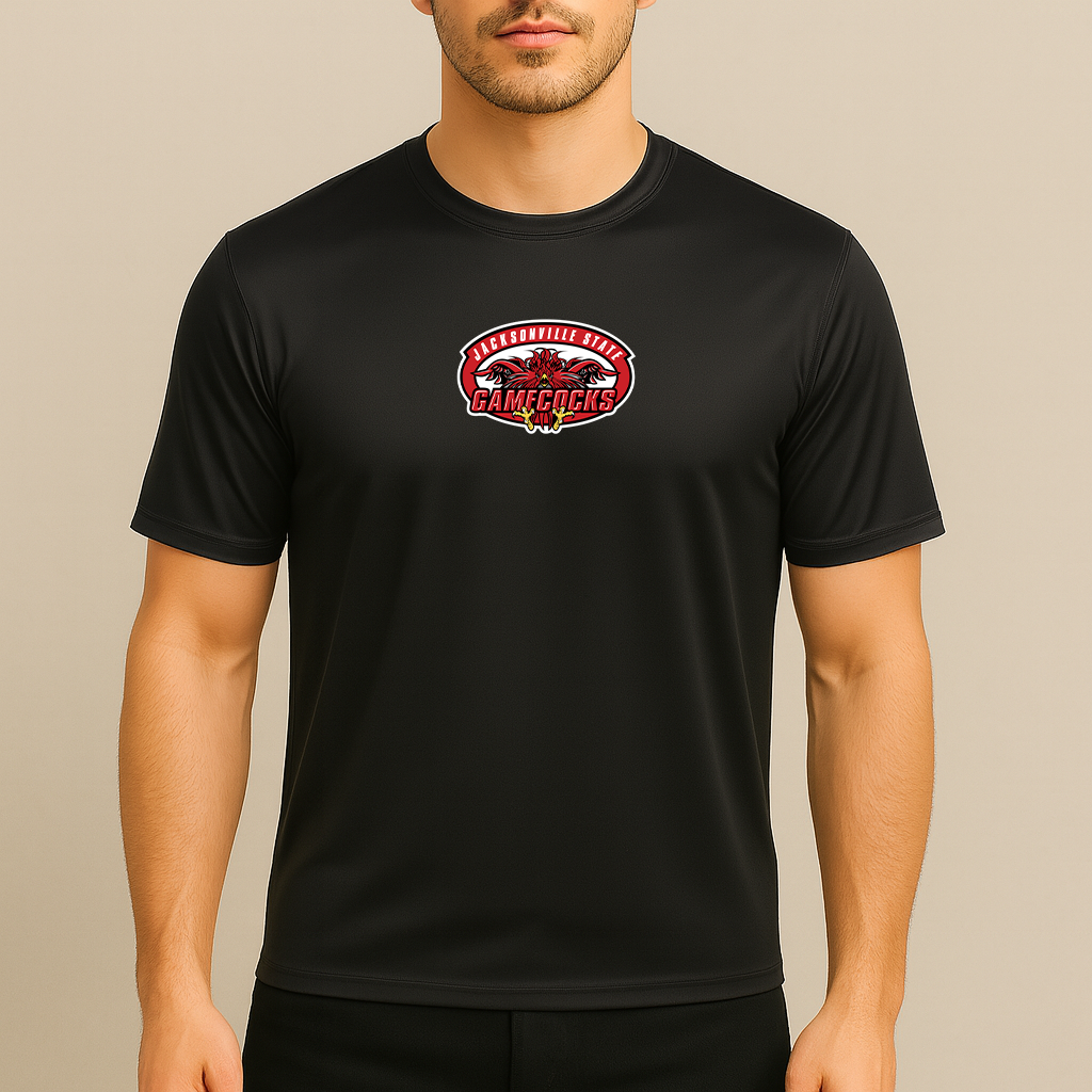 Men's Jacksonville State Gamecocks Logo Polyester T-Shirt