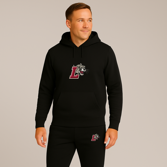 Men's Lafayette Leopards Logo Hoodie Joggers Set