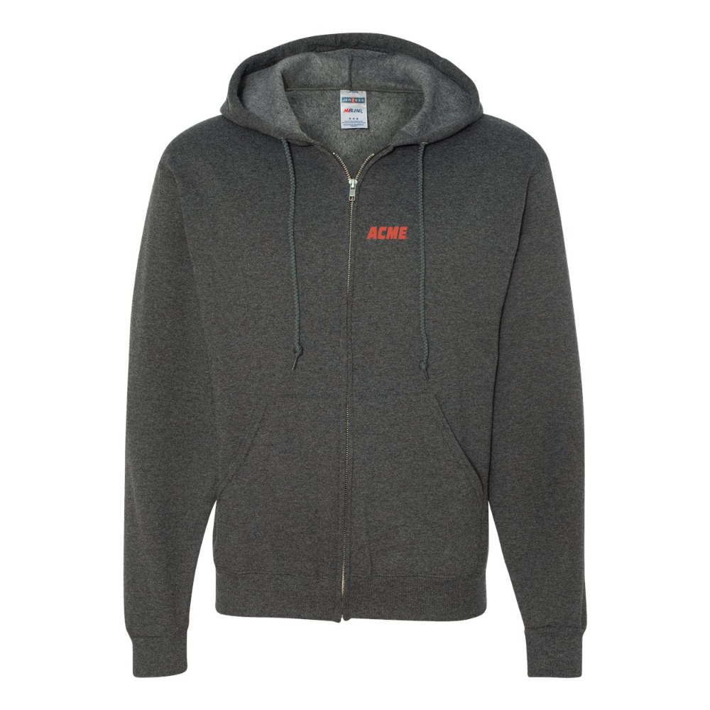 Men's ACME Logo JERZEES NuBlend Full-Zip Hooded Sweatshirt