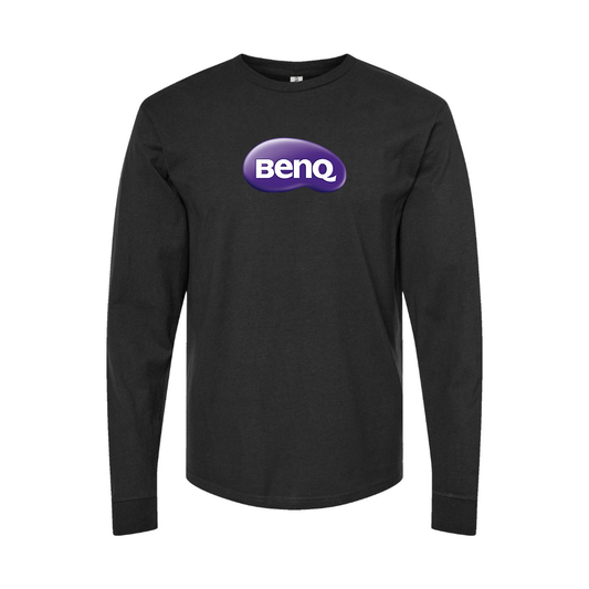 Youth BenQ Logo Cotton Long Sleeve T-Shirt
