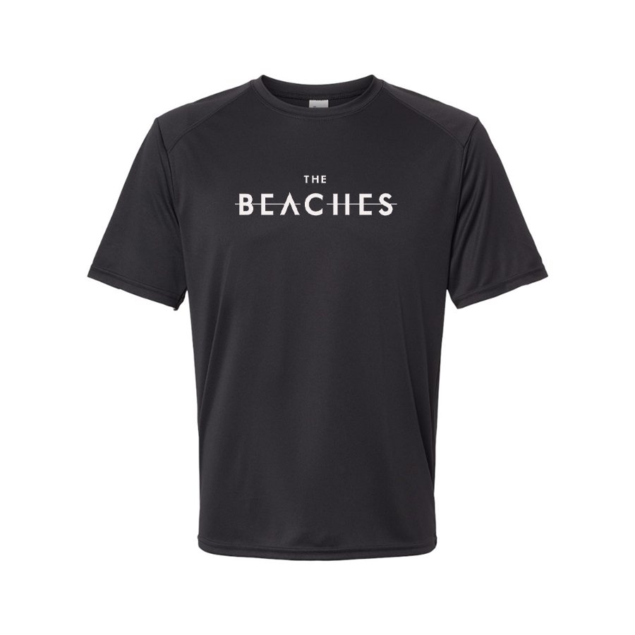 Men's The Beaches Logo Polyester T-Shirt