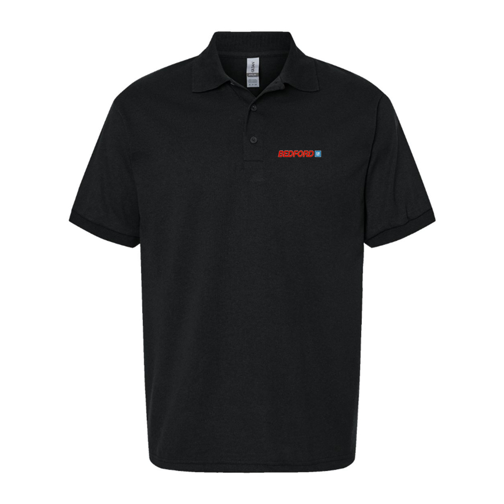 Men's Bedford Logo  Dry Blend Polo