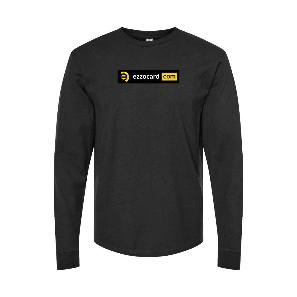 Youth Ezzocard Logo Cotton Long Sleeve T-Shirt