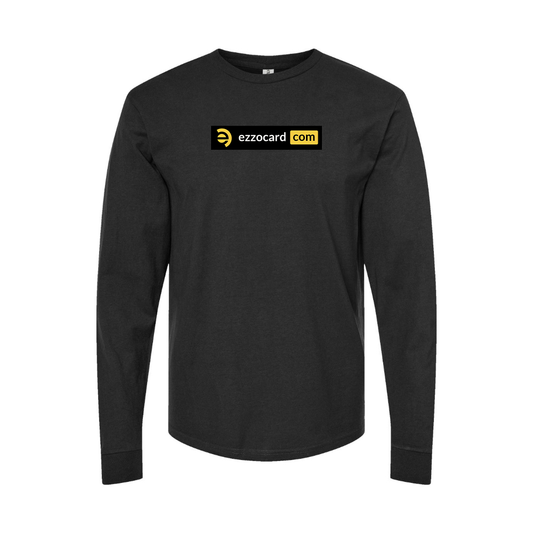 Youth Ezzocard Logo Cotton Long Sleeve T-Shirt