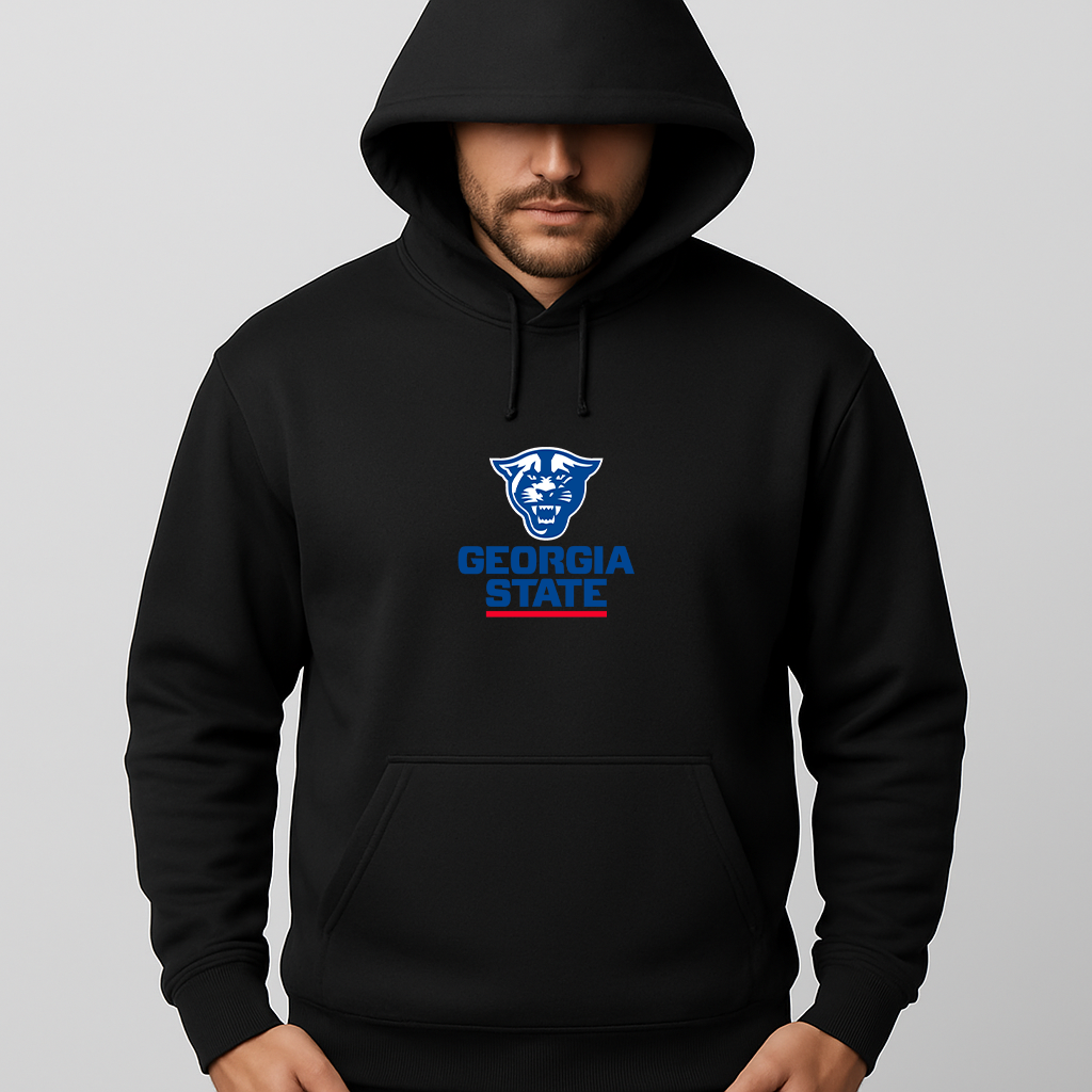 Men's Georgia State Panthers Logo Pullover Hoodie
