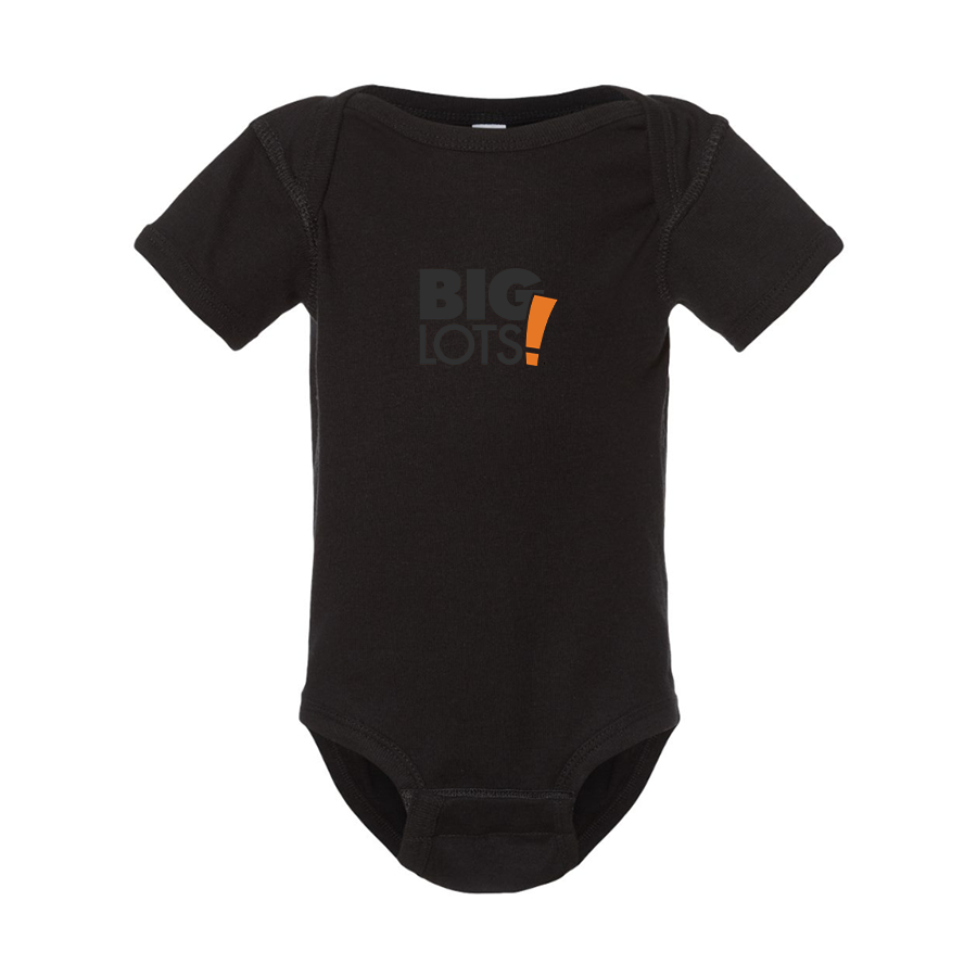 Big Lots Logo Rabbit Skins Infant Baby Rib Bodysuit