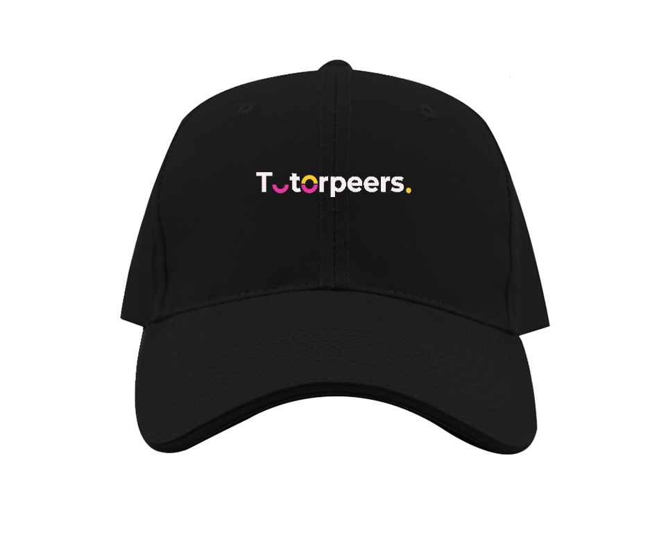 Tutorpeers Logo Dad Baseball Cap Hat