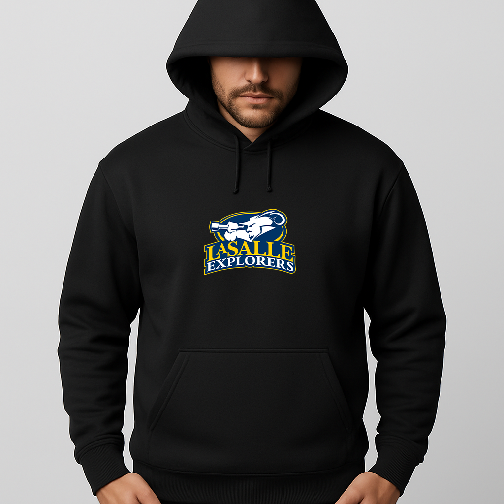 Men's La Salle Explorers Logo Pullover Hoodie