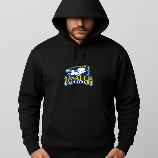 Men's La Salle Explorers Logo Pullover Hoodie