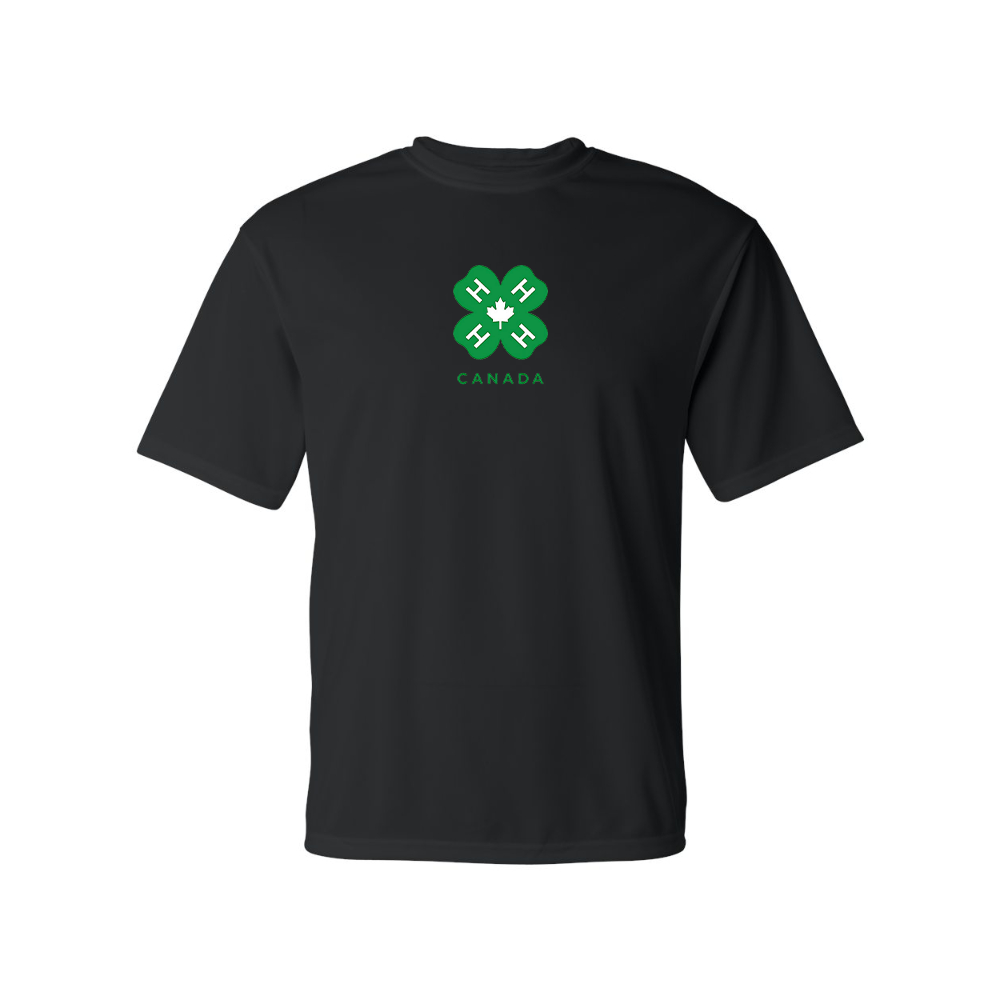 Men's 4H Canada Logo Polyester T-Shirt