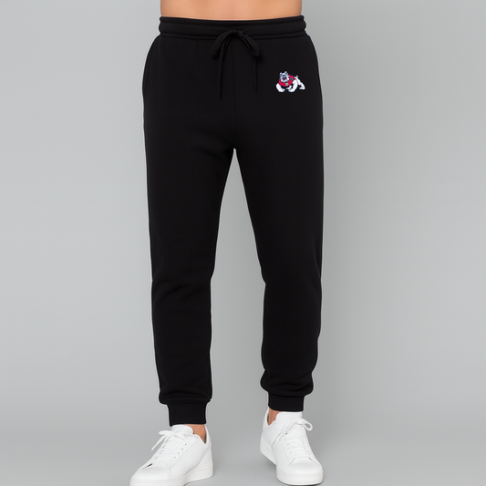 Men's Fresno State Bulldogs Logo Joggers Sweatpants