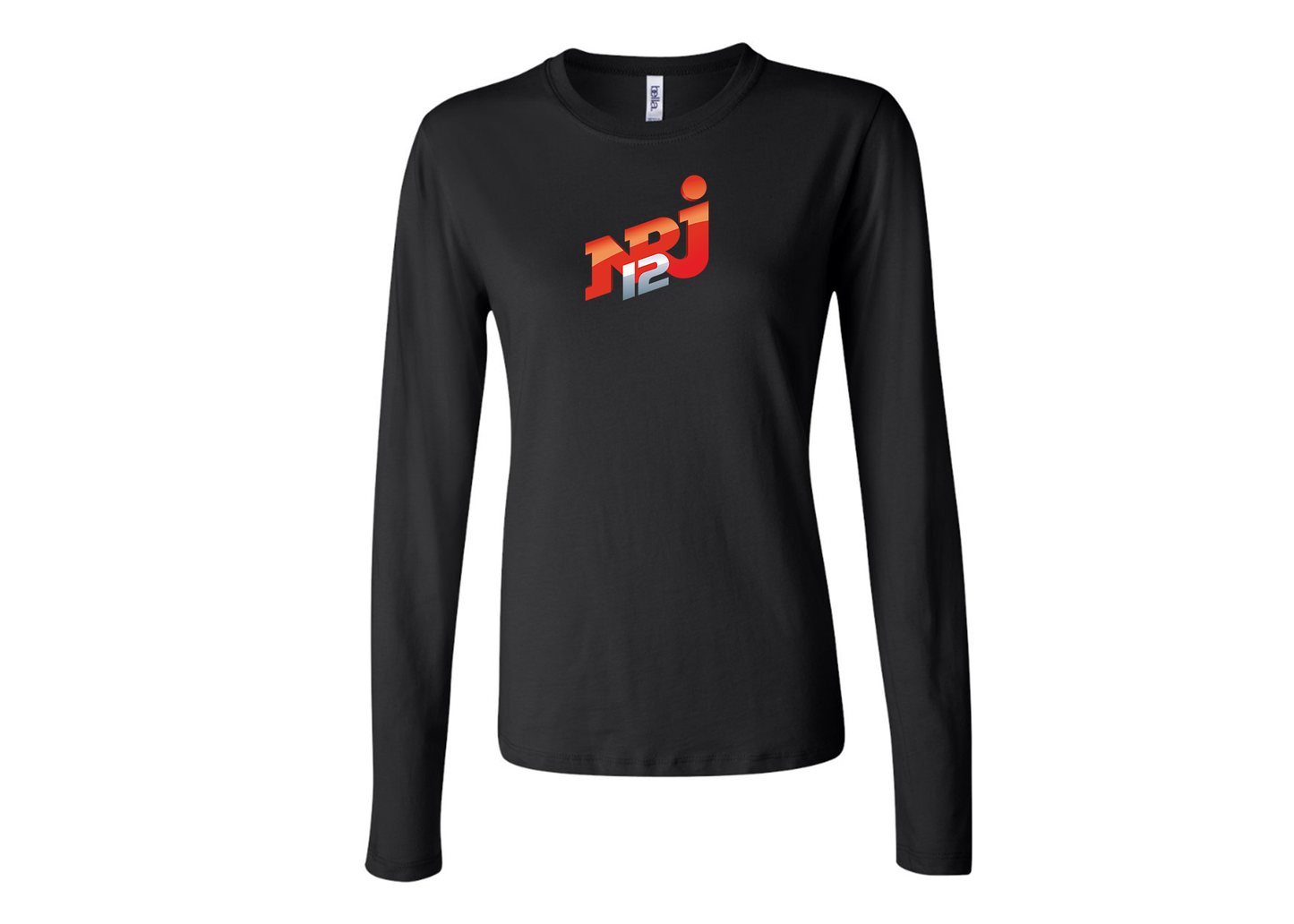 BELLA CANVAS Women’s NRJ 12 Logo Jersey Long Sleeve Tee