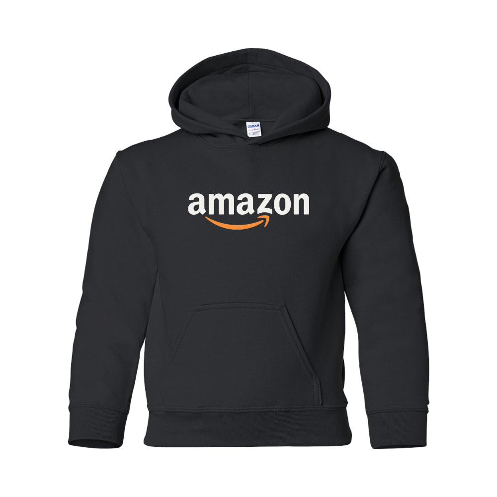 Youth Amazon Logo Gildan Heavy Blend  Hooded Sweatshirt