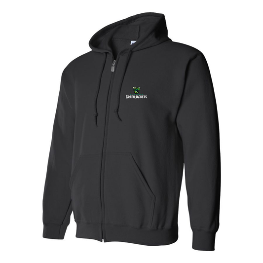Men's Augusta GreenJackets Logo Zipper Hoodie