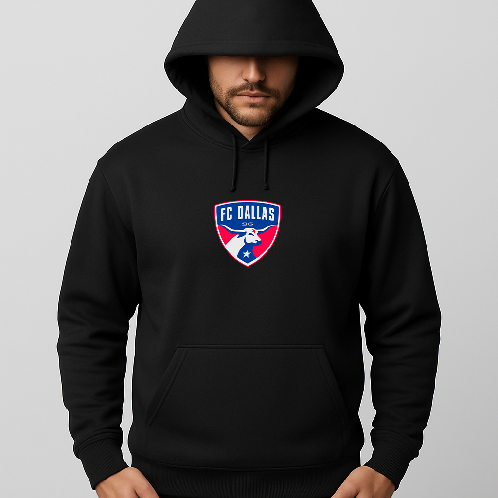 Men's FC Dallas Soccer Logo Pullover Hoodie