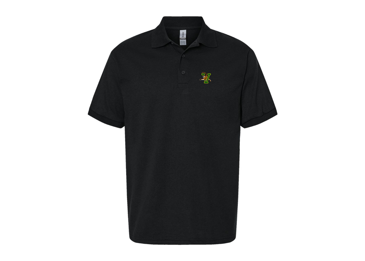Men's Vermont Catamounts Gildan Dry Blend Jersey Polo