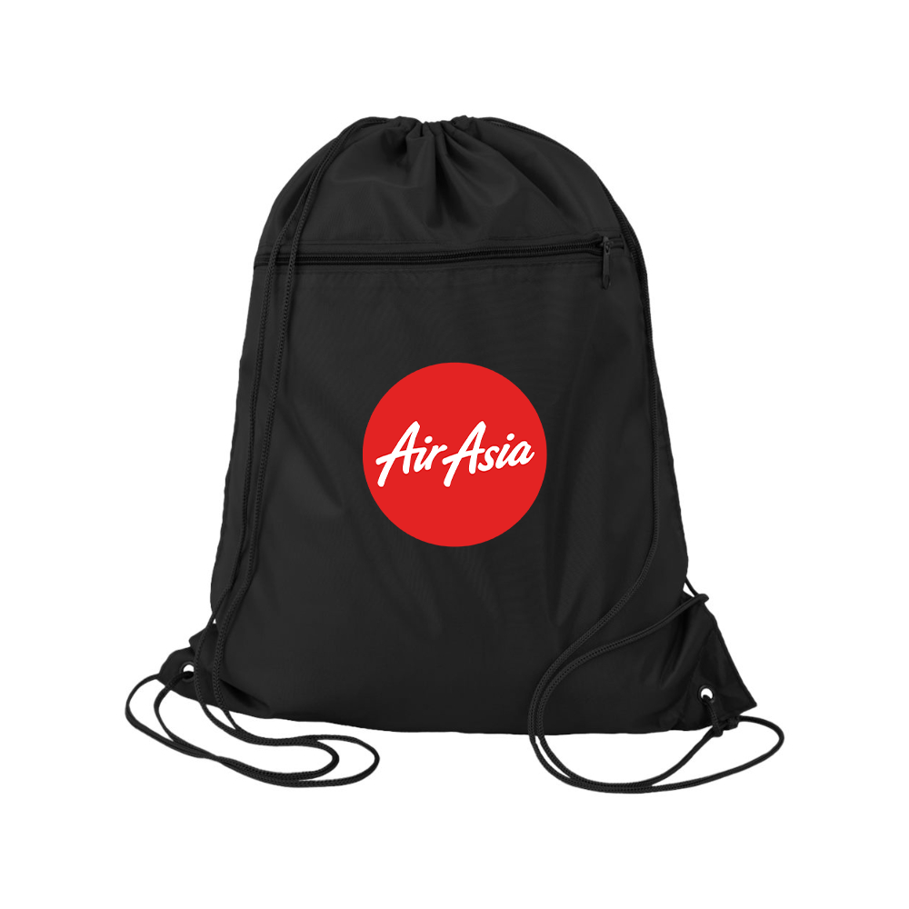 Air Asia Logo Q-Tees - Polyester Cinchpack