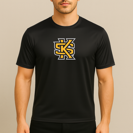 Men's Kennesaw State Owls Logo Polyester T-Shirt