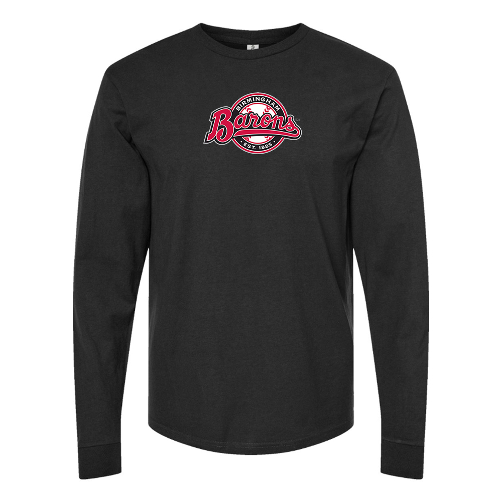 Men's Birmingham Barons Logo Long Sleeve T-Shirt