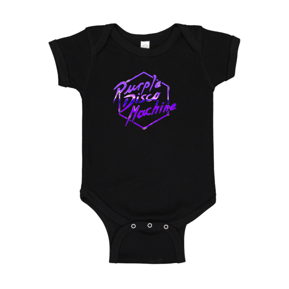 Purple Disco Machine Baby Romper Onesie