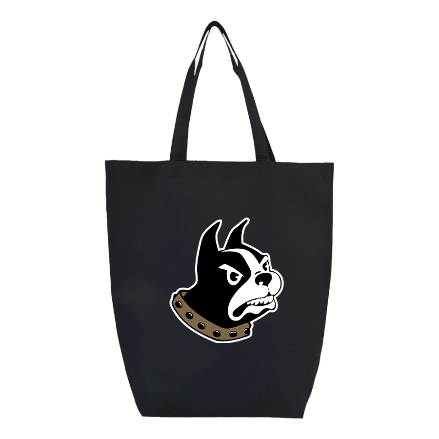 Wofford Terriers Q-Tees Non-Woven Gusset Bottom Tote