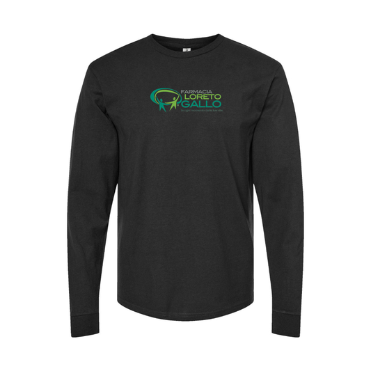 Men's Farmacia Loreto Gallo Logo Long Sleeve T-Shirt