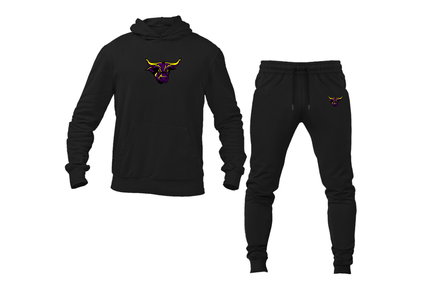 Men's Minnesota State Mavericks Logo Hoodie Joggers Set
