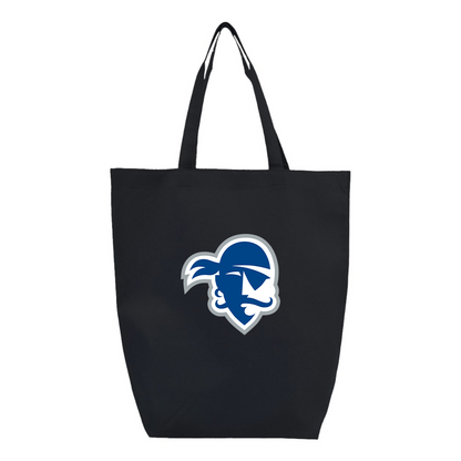Seton Hall Pirates Logo Q-Tees Non-Woven Gusset Bottom Tote