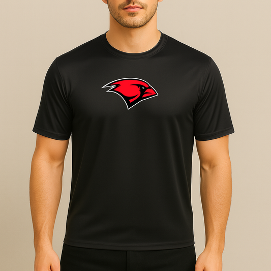 Men's Incarnate Word Cardinals Logo Polyester T-Shirt