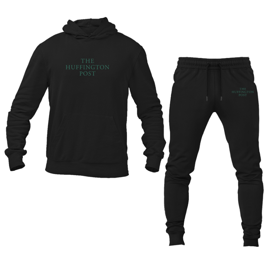 Men's The Huffington Post Logo Hoodie Joggers Set