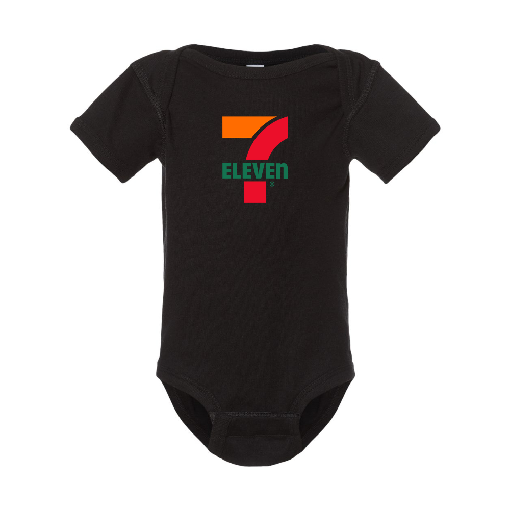 7 Eleven Logo  Rabbit Skins Infant Baby Rib Bodysuit