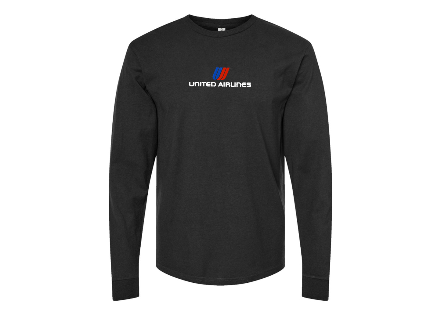Men's United Airlines Logo Long Sleeve T-Shirt